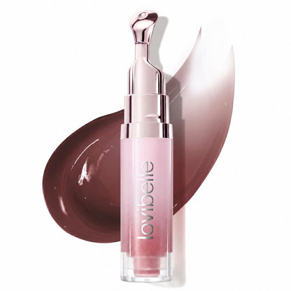 Lovibelle Brightening Lip Serum — Warm Cocoa